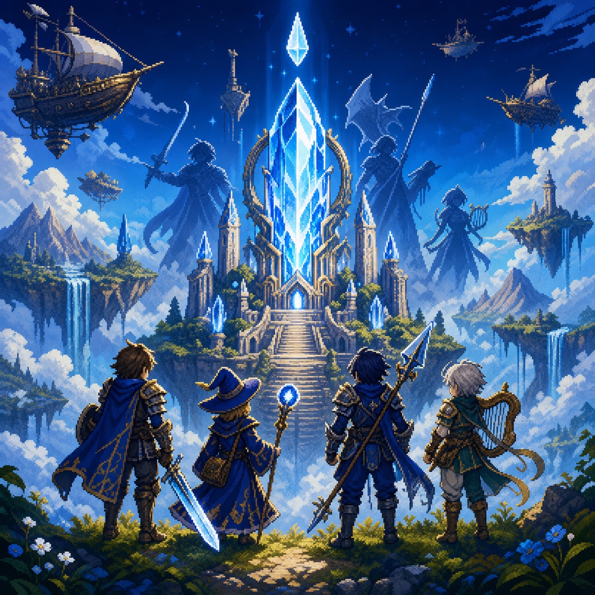 Final Fantasy III Pixel Remaster